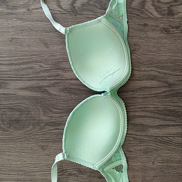 La Vie en Rose Spring Green Bra - Picture 2 of 8